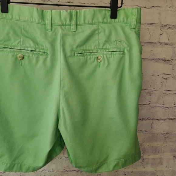 Southern Tide Channel Marker 7 Inch Mint Green Shorts W32 - Picture 4 of 8